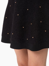 Charger l&#39;image dans la galerie, MOHAIR MINI FLARED SKIRT IN BLACK - Nina Ricci
