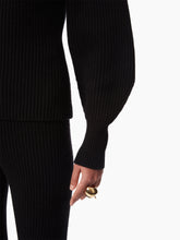 Load image into Gallery viewer, COCOON SLEEVE TURTLENECK SWEATER IN BLACK - Nina Ricci
