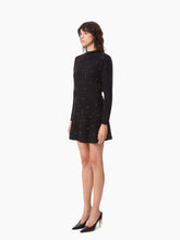 Charger l&#39;image dans la galerie, MOHAIR SWEATER WITH GOLD STUDS IN BLACK - Nina Ricci
