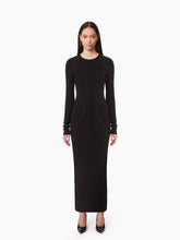 Charger l&#39;image dans la galerie, LONG BACKLESS DRESS IN BLACK - Nina Ricci
