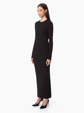 Cargar imagen en el visor de la galería, LONG BACKLESS DRESS IN BLACK - Nina Ricci
