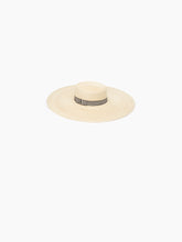 Load image into Gallery viewer, Straw capeline hat in white - Nina Ricci
