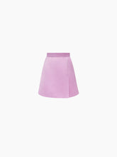 Load image into Gallery viewer, Mini a-line satin skirt in lila - Nina Ricci
