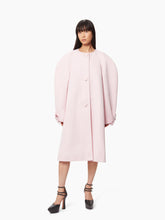 Charger l&#39;image dans la galerie, Opera coat with cocoon sleeves pink - Nina Ricci
