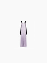 Charger l&#39;image dans la galerie, Long satin dress in lila - Nina Ricci
