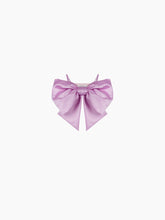 Charger l&#39;image dans la galerie, Satin bow bralette in lilac - Nina Ricci
