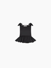 Load image into Gallery viewer, Peplum top in black - Nina Ricci
