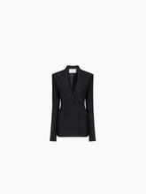 Charger l&#39;image dans la galerie, Slim fit blazer in black - Nina Ricci
