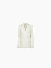 Charger l&#39;image dans la galerie, Shawl collar blazer in natural - Nina Ricci
