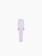 Charger l&#39;image dans la galerie, Fluid jersey midi dress in purple - Nina Ricci
