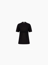 Charger l&#39;image dans la galerie, T-shirt with polka dot bow in black - Nina Ricci
