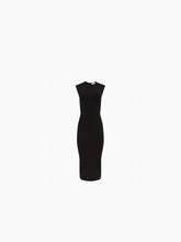 Charger l&#39;image dans la galerie, Long sleeveless dress in black - Nina Ricci
