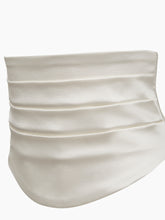 Load image into Gallery viewer, White Satin Tuxedo Belt

