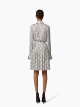 Load image into Gallery viewer, Logo-Print Satin Skirt

