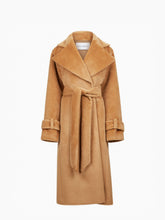 Load image into Gallery viewer, Brown Long Wool Robe Coat - Nina Ricci
