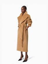 Load image into Gallery viewer, Brown Long Wool Robe Coat - Nina Ricci
