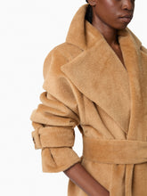 Load image into Gallery viewer, Brown Long Wool Robe Coat - Nina Ricci
