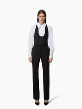 Charger l'image dans la galerie, Black Straight Wool Pants - Nina Ricci
