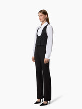 Charger l'image dans la galerie, Black Straight Wool Pants - Nina Ricci
