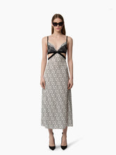 Load image into Gallery viewer, Printed Satin Dress - Nina Ricci
