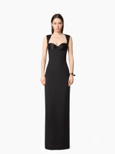 画像をギャラリービューアに読み込む, Open Back Wool Dress - Nina Ricci
