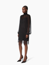 Charger l'image dans la galerie, Crinkled Silk Midi Dress - Nina Ricci
