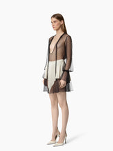 Charger l&#39;image dans la galerie, Blouse Transaprente À Pois
