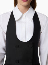 Charger l&#39;image dans la galerie, Chemise à Plastron Plissé en Coton

