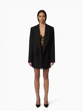 Load image into Gallery viewer, Black Oversized Tailored Blazer - Nina Ricci
