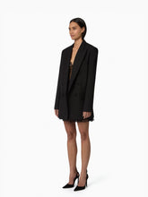 Load image into Gallery viewer, Black Oversized Tailored Blazer - Nina Ricci
