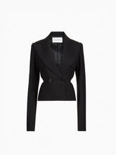 Load image into Gallery viewer, Black Open Back Blazer - Nina Ricci
