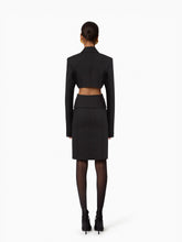 Load image into Gallery viewer, Black Open Back Blazer - Nina Ricci
