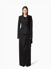 Load image into Gallery viewer, Black Tailored Blazer With Scarf - Nina Ricci
