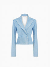 Load image into Gallery viewer, Open Back Denim Blazer - Nina Ricci
