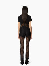 Load image into Gallery viewer, Black Lace Inserts T-Shirt
