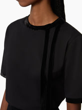 Load image into Gallery viewer, Black Bow Ruban T-Shirt
