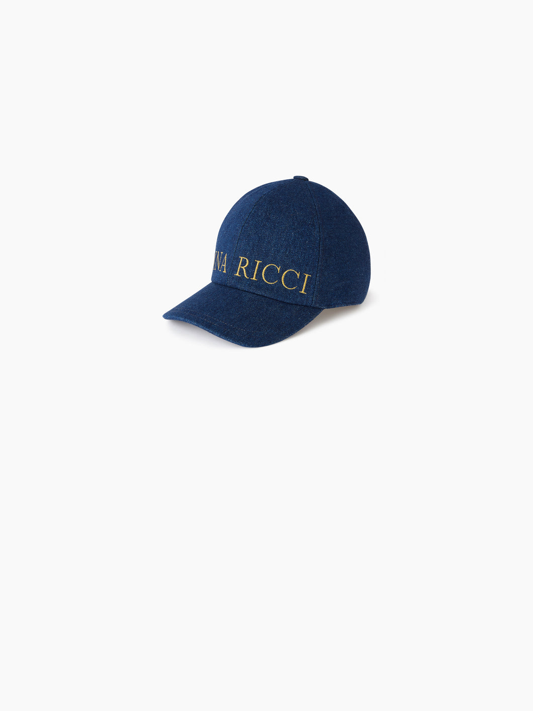 DENIM CAP WITH NINA RICCI LOGO - Nina Ricci