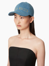 Load image into Gallery viewer, DENIM CAP WITH NINA RICCI LOGO - Nina Ricci
