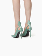 画像をギャラリービューアに読み込む, SATIN PUMPS WITH BOW DETAIL - Nina Ricci
