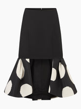 Cargar imagen en el visor de la galería, MIDI SKIRT WITH DOUBLE RUFFLES - Nina Ricci
