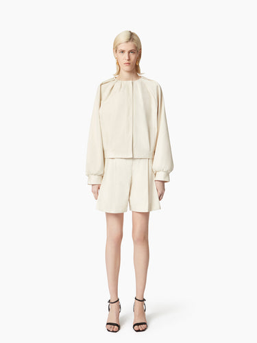 SHORT COTTON BOMBER - Nina Ricci