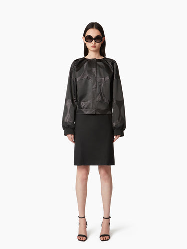 LUREX BOMBER WITH POLKA DOTS - Nina Ricci