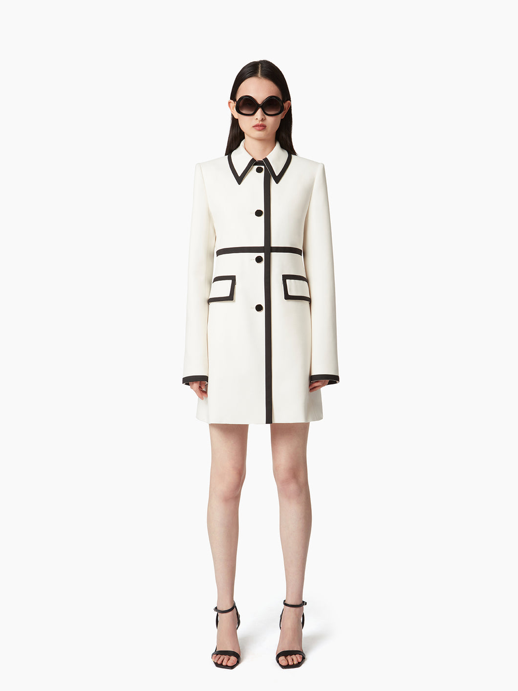 WOOL GABARDINE COAT - Nina Ricci