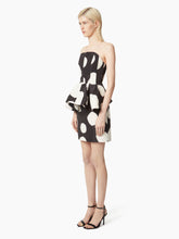 Load image into Gallery viewer, BUSTIER MINI-DRESS WITH PEPLUM - Nina Ricci
