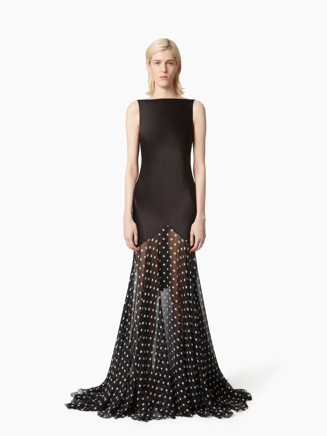 MERMAID DRESS WITH OPEN BACK - Nina Ricci