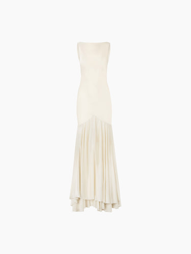 MERMAID DRESS WITH OPEN BACK - Nina Ricci