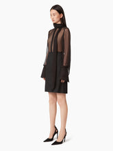 Load image into Gallery viewer, SATIN LAVALIERE SHIRT - Nina Ricci
