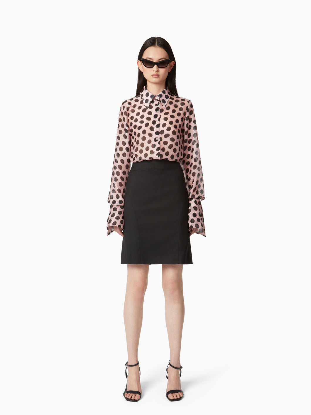 SHIRT WITH BELL CUFFS - Nina Ricci