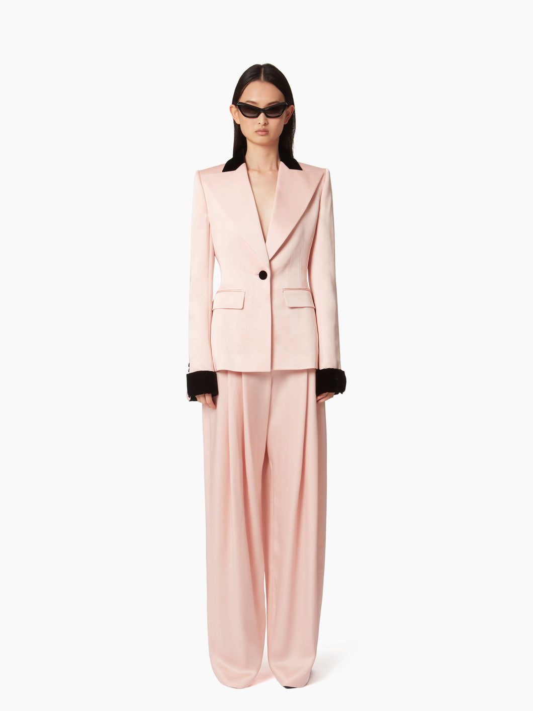 BLAZER WITH CONTRASTING DETAILS - Nina Ricci