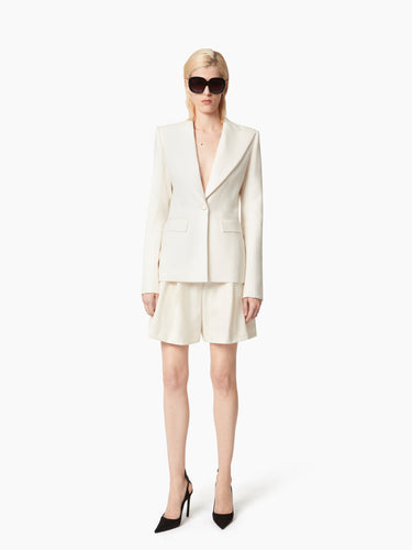 JACKET WITH OPEN DRAPED BACK - Nina Ricci